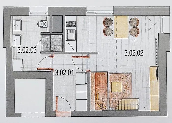 Appartement Zvon 302